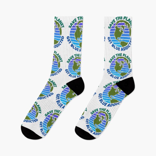 Item preview, Save The Planet Get Blue Addicted Climate Change designed and sold by RGRamsey.