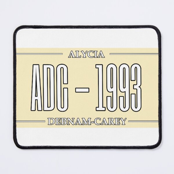 Item preview, ADC 1993 - Plate Number - Alycia Debnam Carey designed and sold by Queen-V-art.