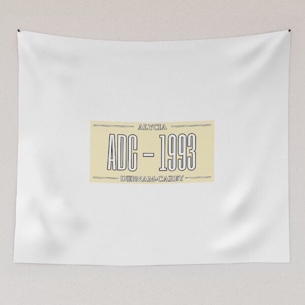 Item preview, ADC 1993 - Plate Number - Alycia Debnam Carey designed and sold by Queen-V-art.