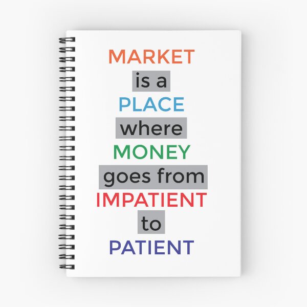 Aperçu de l'œuvre Impatient à Patient | Marché & Monnaie créée et vendue par CadDesignerr.