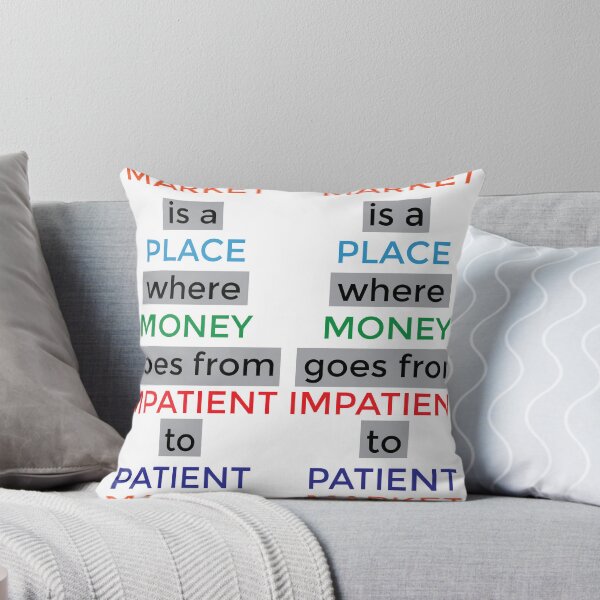 Item preview, Impatient to Patient | Market & Money  designed and sold by CadDesignerr.