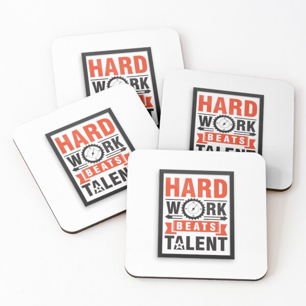 Item preview, Hard work beats talent designed and sold by kucherove.