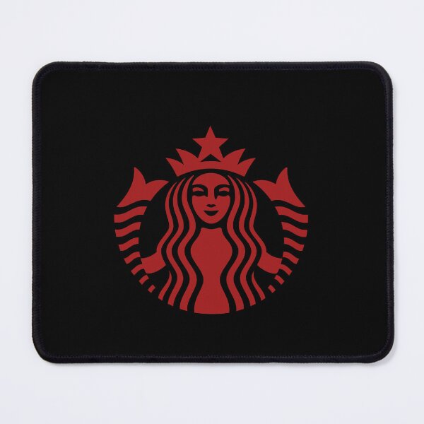 Item preview, Red Black Coffee Mermaid Logo designed and sold by Adrianach1.
