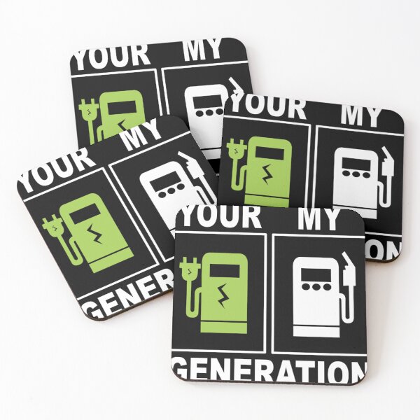 Item preview, Generation gas station. Gasoline vs. Electric Essential . designed and sold by weschefdhuew.