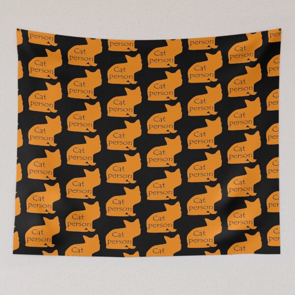 Item preview, Cat person ~ orange designed and sold by moonlovedesigns.