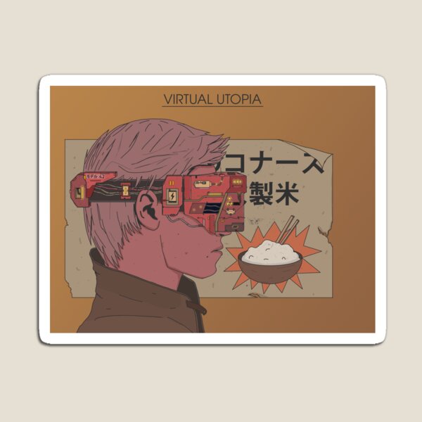 Item preview, Virtual Utopia designed and sold by SnackDubbbz.