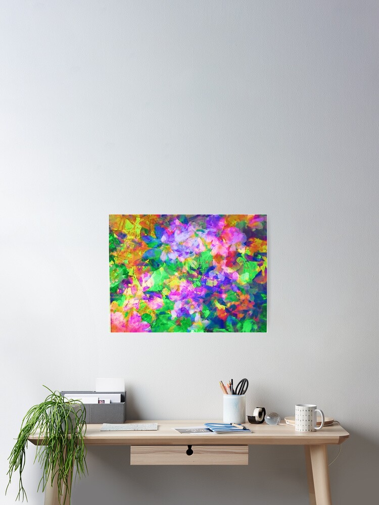 Thumbnail 2 of 3, Poster, Floral Rendition designed and sold by Knight.