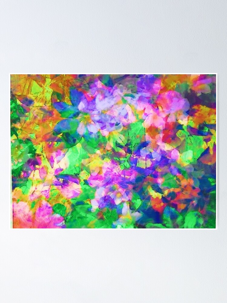 Imagen 1 de 3, Póster con la obra Floral Rendition, diseñada y vendida por Knight.