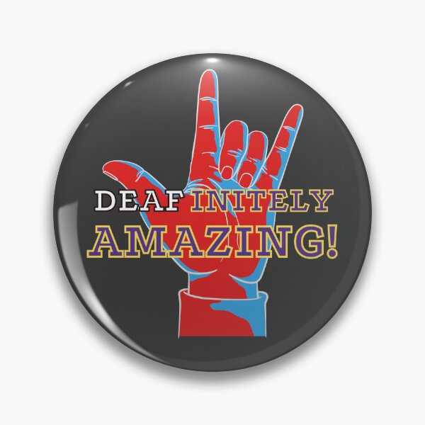 Item preview, Deafinitely Amazing! (2) designed and sold by Vatazumet.