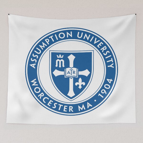 Item preview, Assumption University seal designed and sold by nutnutunlimited.