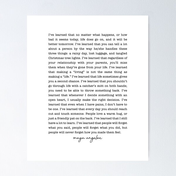 Item preview, I have learned that whenever  Poster designed and sold by melauncekoepfgk.