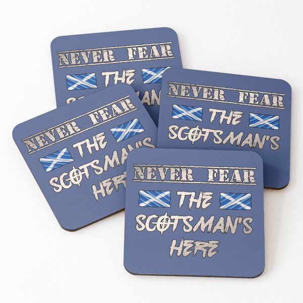 Item preview, Never fear, the Scotsman's here! funny proud boast designed and sold by SolidEarthArt.