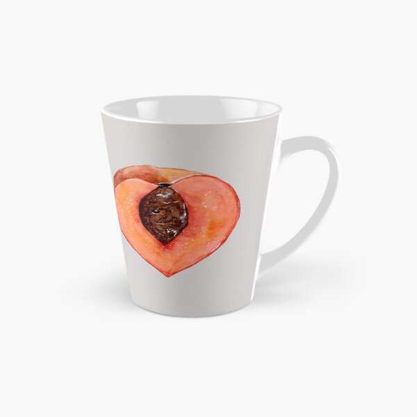 Item preview, Peach Heart - Watercolour Illustration designed and sold by Pattokarts.