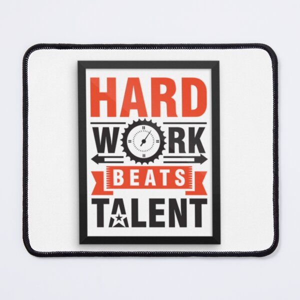 Item preview, Hard work beats talent designed and sold by kucherove.