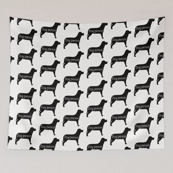 Item preview, Dog person ~ black designed and sold by moonlovedesigns.