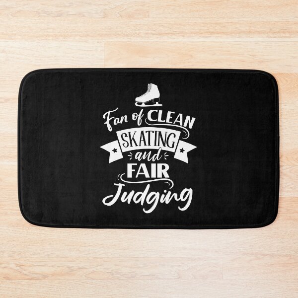 Item preview, Fan of clean skating and fair judging (white text) designed and sold by TripleTriple.