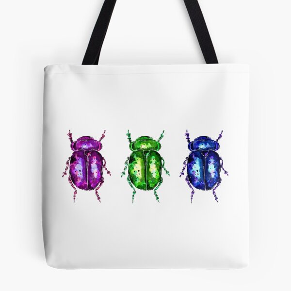 Item preview, Three Colorful Bugs designed and sold by Sebastian Grafmann.