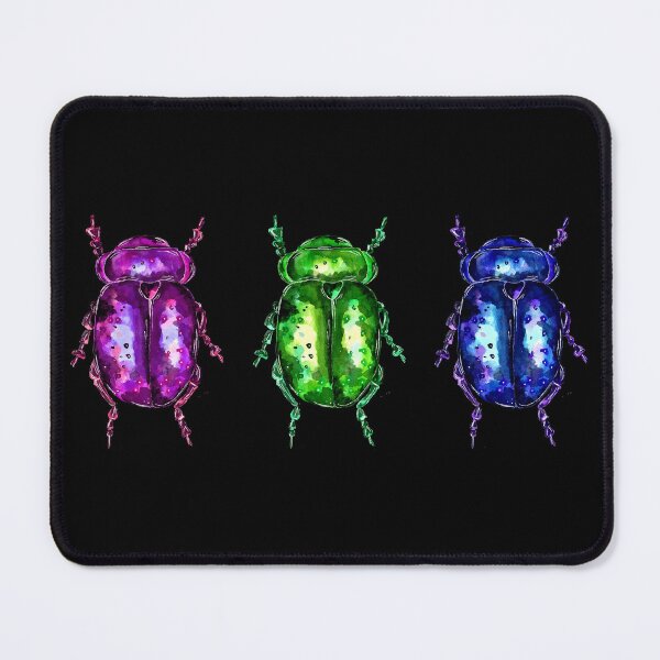 Item preview, Three Colorful Bugs designed and sold by Sebastian Grafmann.