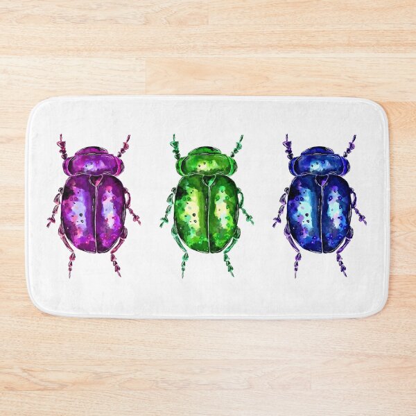 Item preview, Three Colorful Bugs designed and sold by Sebastian Grafmann.