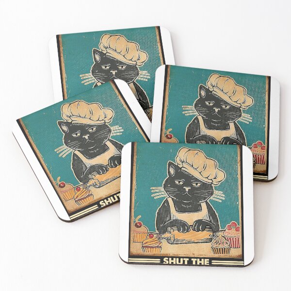 Item preview, I Just Baked You Some Shut The Fucupcakes cat lover gifts Poster designed and sold by melauncekoepfgk.