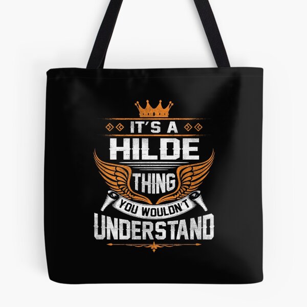 Artikelvorschau, Hilde Name T Shirt - Hilde Things Name Geschenkartikel T-Shirt entworfen und verkauft von braedowen3.