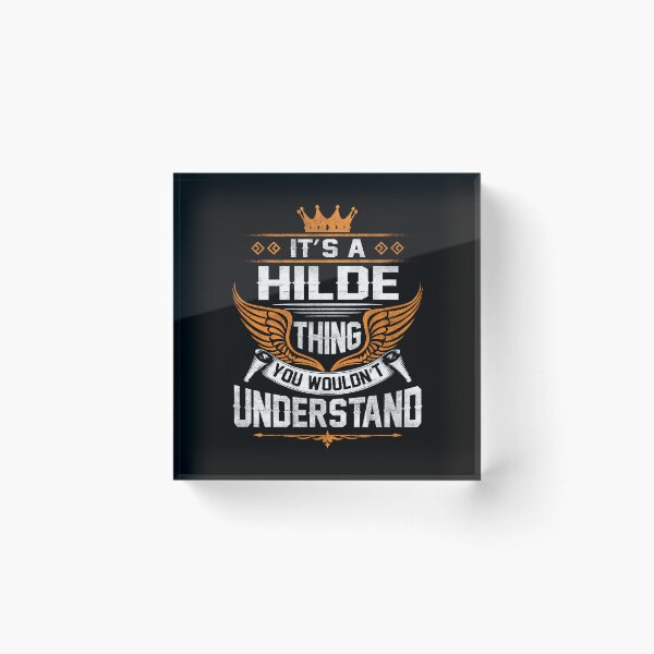 Item preview, Hilde Name T Shirt - Hilde Things Name Gift Item Tee designed and sold by braedowen3.