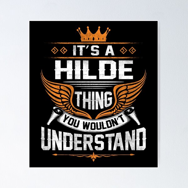 Item preview, Hilde Name T Shirt - Hilde Things Name Gift Item Tee designed and sold by braedowen3.