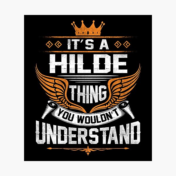 Item preview, Hilde Name T Shirt - Hilde Things Name Gift Item Tee designed and sold by braedowen3.