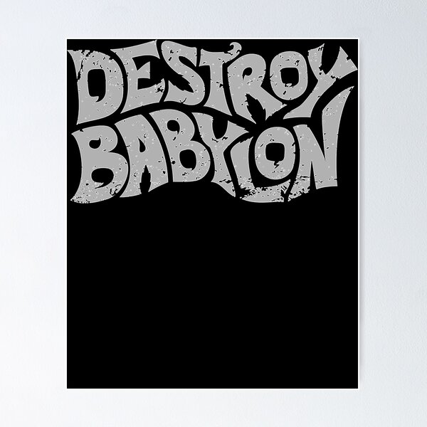 Item preview, Make A Smile Buzz Logo Destroy Babylon Rainbow Girls Boys designed and sold by EatonBryanShops.