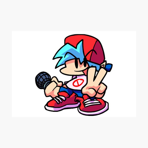 Item preview, Friday night funkin Boyfriend character  designed and sold by fridayNightfunk.