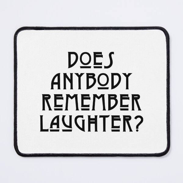 Item preview, DOES ANYBODY REMEMBER LAUGHTER solid blackawesome UNLISTED designs in my portfolio Essential designed and sold by AlimZe100.