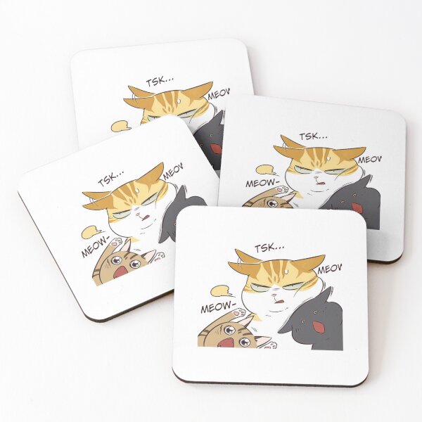 Item preview, Three Cat Tsk   designed and sold by Nekopunchh.
