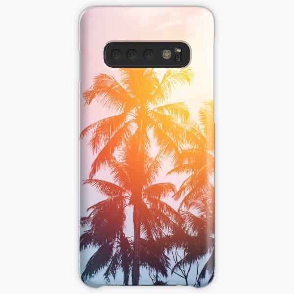 Beach sunset at the coast line Samsung Galaxy Snap Case