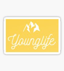 Younglife Sticker - Light Mango Sticker