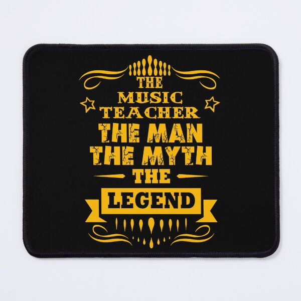 Item preview, MUSIC TEACHER THE MAN THE MYTH THE LEGEND Essential . designed and sold by rohnerpkvieu.
