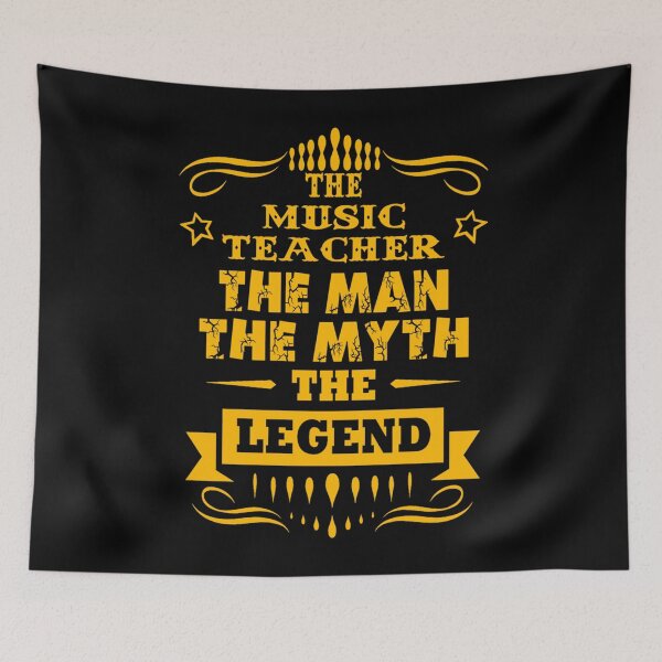 Item preview, MUSIC TEACHER THE MAN THE MYTH THE LEGEND Essential . designed and sold by rohnerpkvieu.