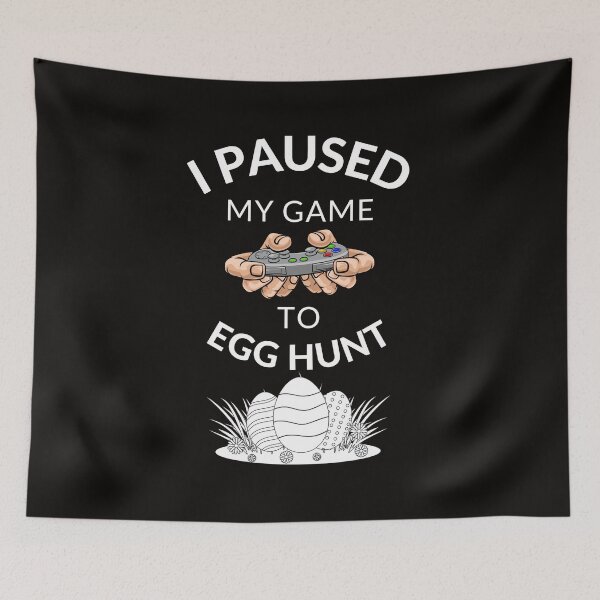 Item preview, i paused my game to egg hunt designed and sold by madraso.