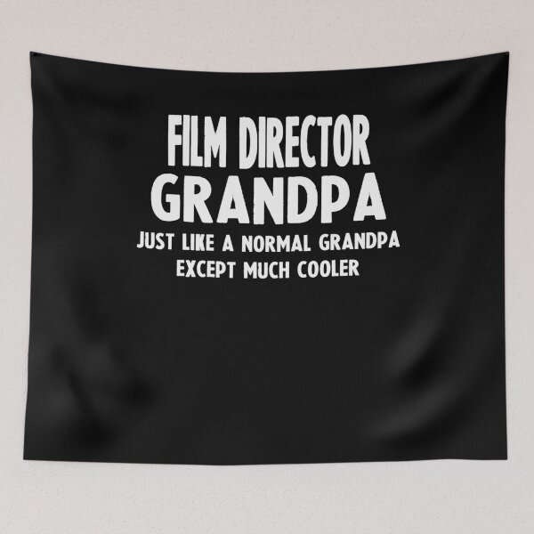 Item preview, Gifts For Film Director&x27;s Grandpa Poster designed and sold by weschefdhuew.