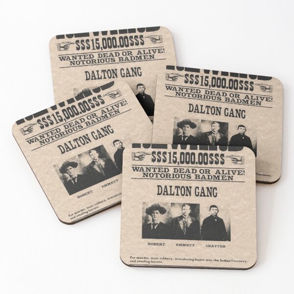Item preview, Dalton gang designed and sold by tutupmotojaran.