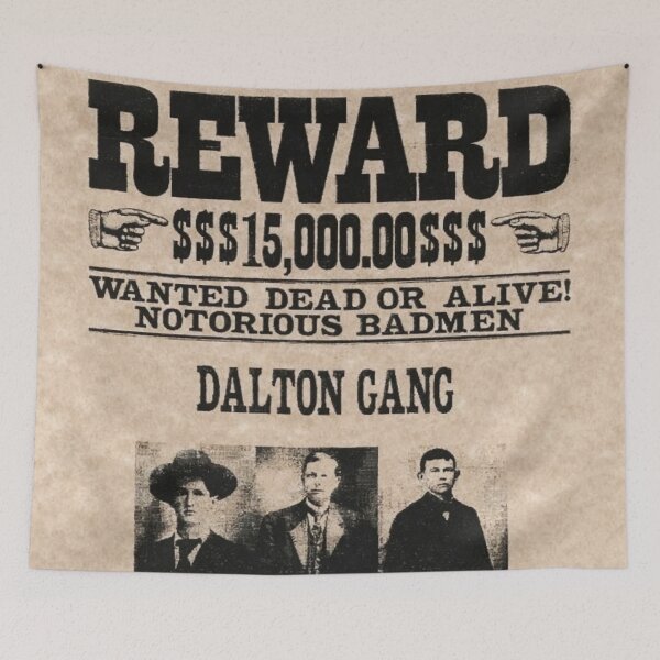 Item preview, Dalton gang designed and sold by tutupmotojaran.