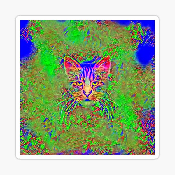 Item preview, Polar aurora cat designed and sold by blackhalt.