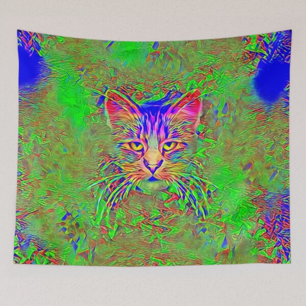 Item preview, Polar aurora cat designed and sold by blackhalt.