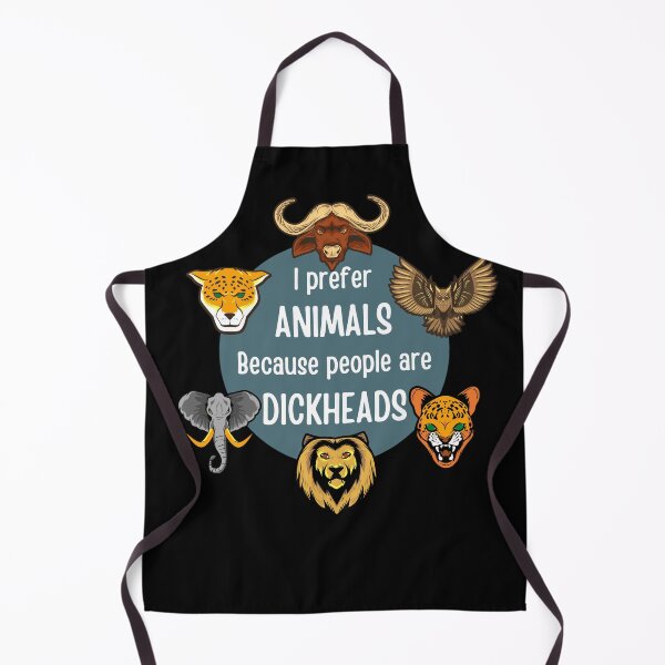 Item preview, I prefer animals because people are dickheads  designed and sold by LukjanovArt.