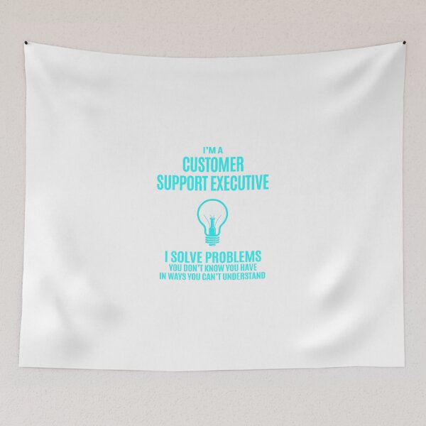 Item preview, Customer Support Executive - I Solve Problems Job Gift designed and sold by melissaval2.