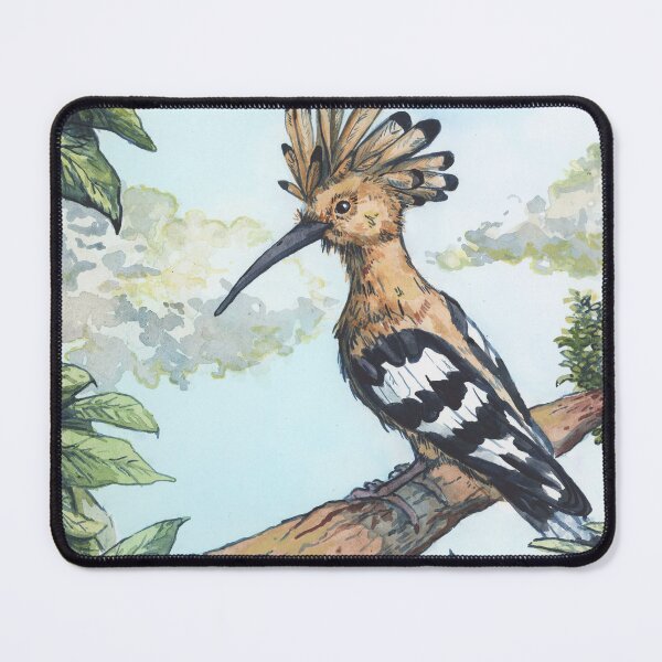 Item preview, hoopoe on a branch designed and sold by KarolinaSt.
