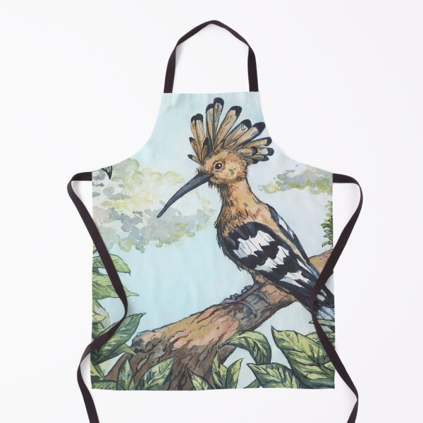 Item preview, hoopoe on a branch designed and sold by KarolinaSt.