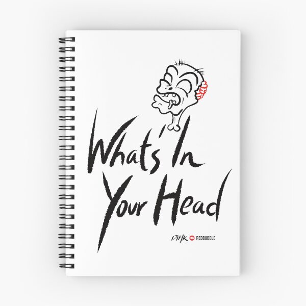 Item preview, What's In Your Head (Light Background) designed and sold by DiHK.