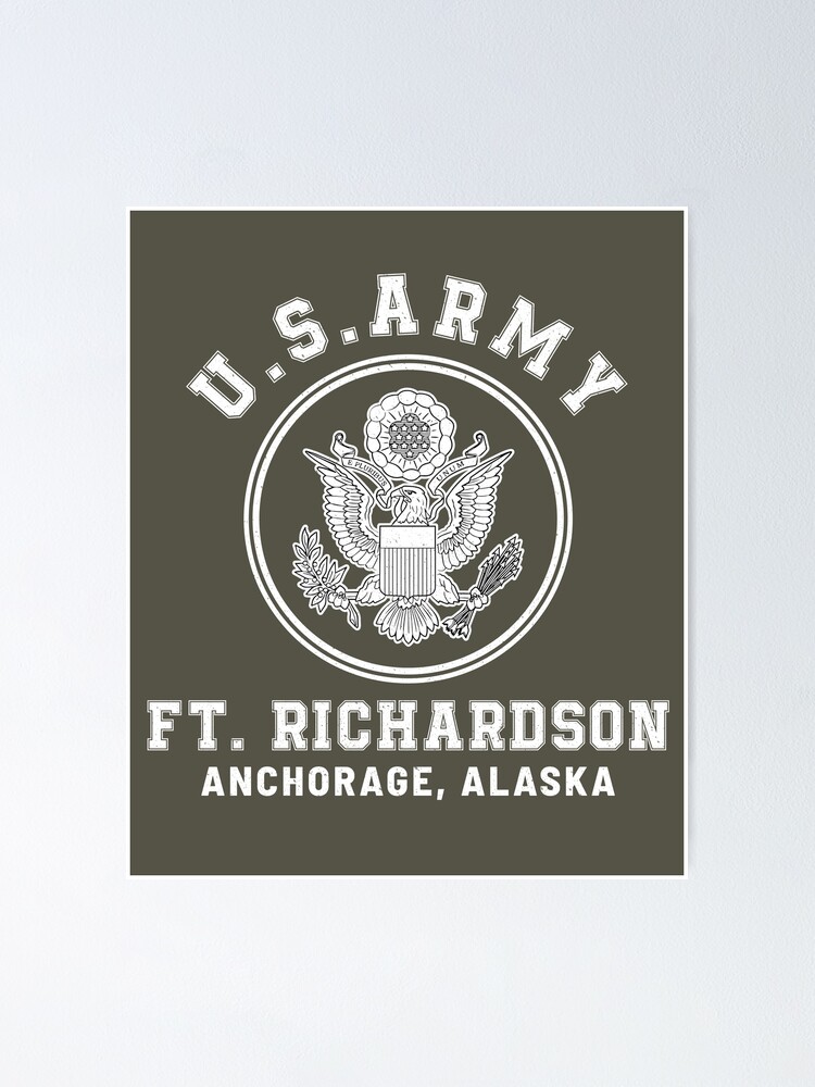 "Fort Richardson Alaska" Poster for Sale by BennyRamirez Redbubble