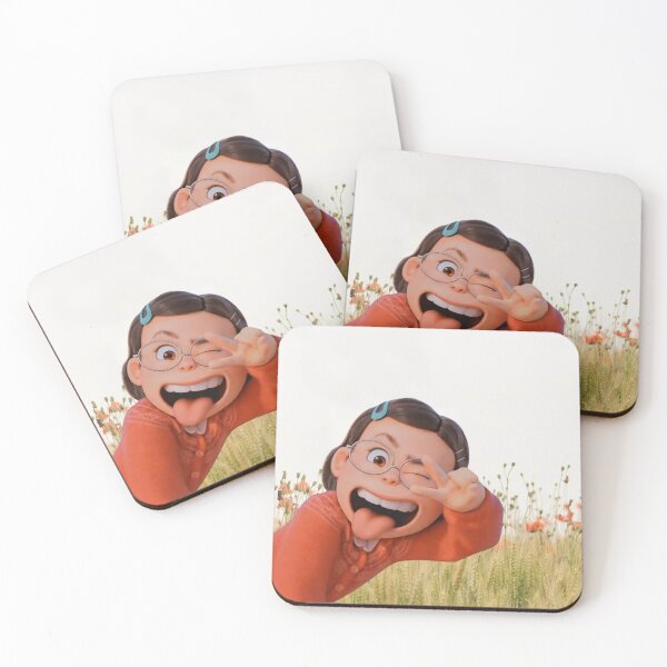 Item preview, Meilin from turning red showing peace sign designed and sold by Talitha Marya.