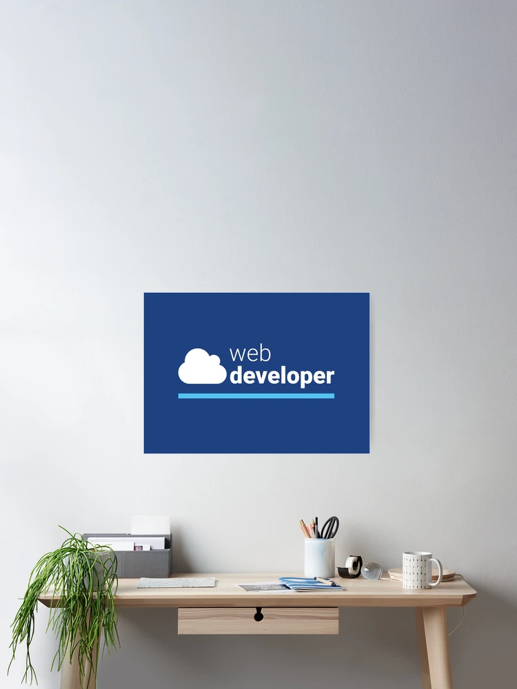 Thumbnail 2 of 3, Poster, Web Developer designed and sold by Code Wear.
